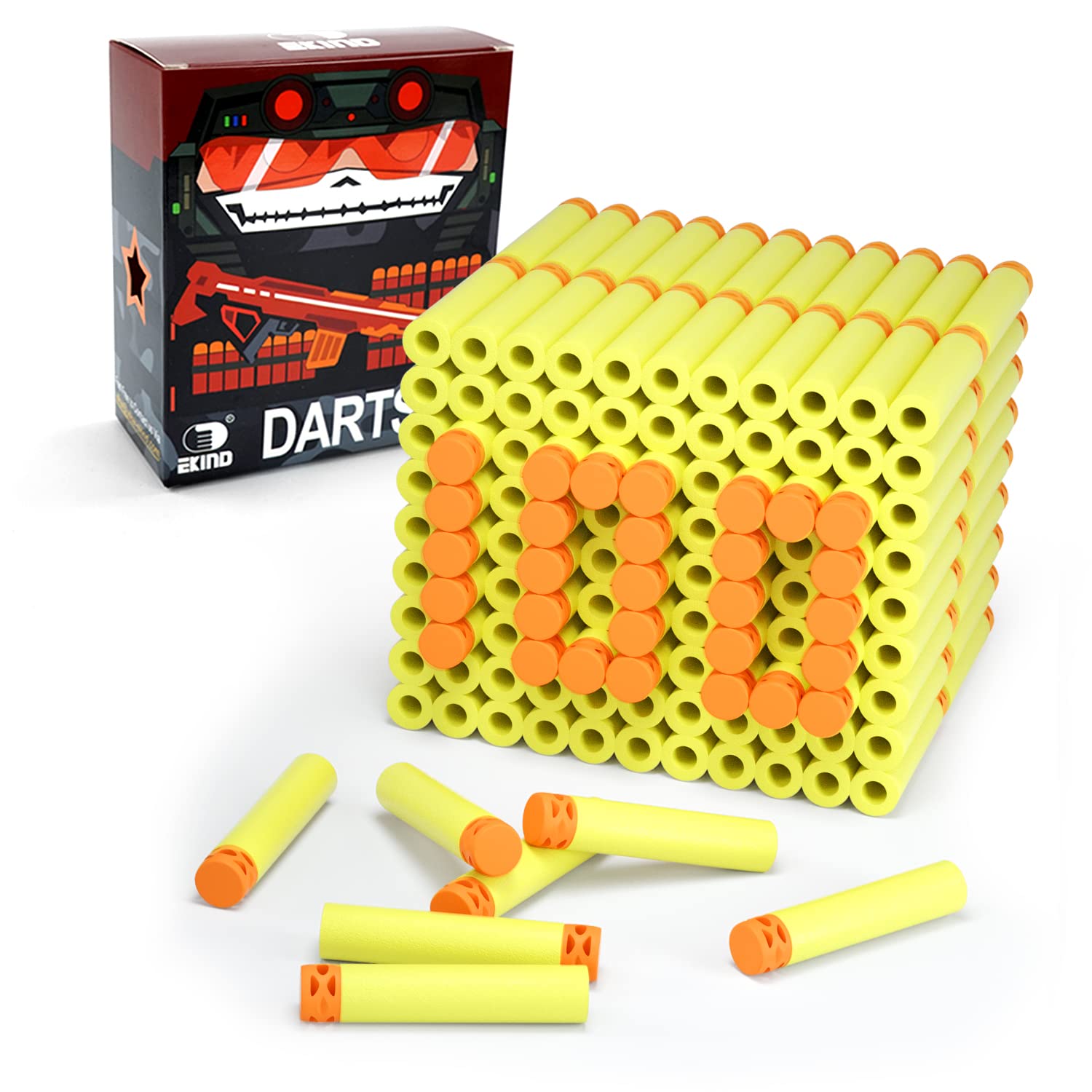 Amazon.co.jp: EKIND 泡ダーツ互換性ナーフシリーズ100ピース